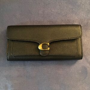 Coach long Tri fold wallet